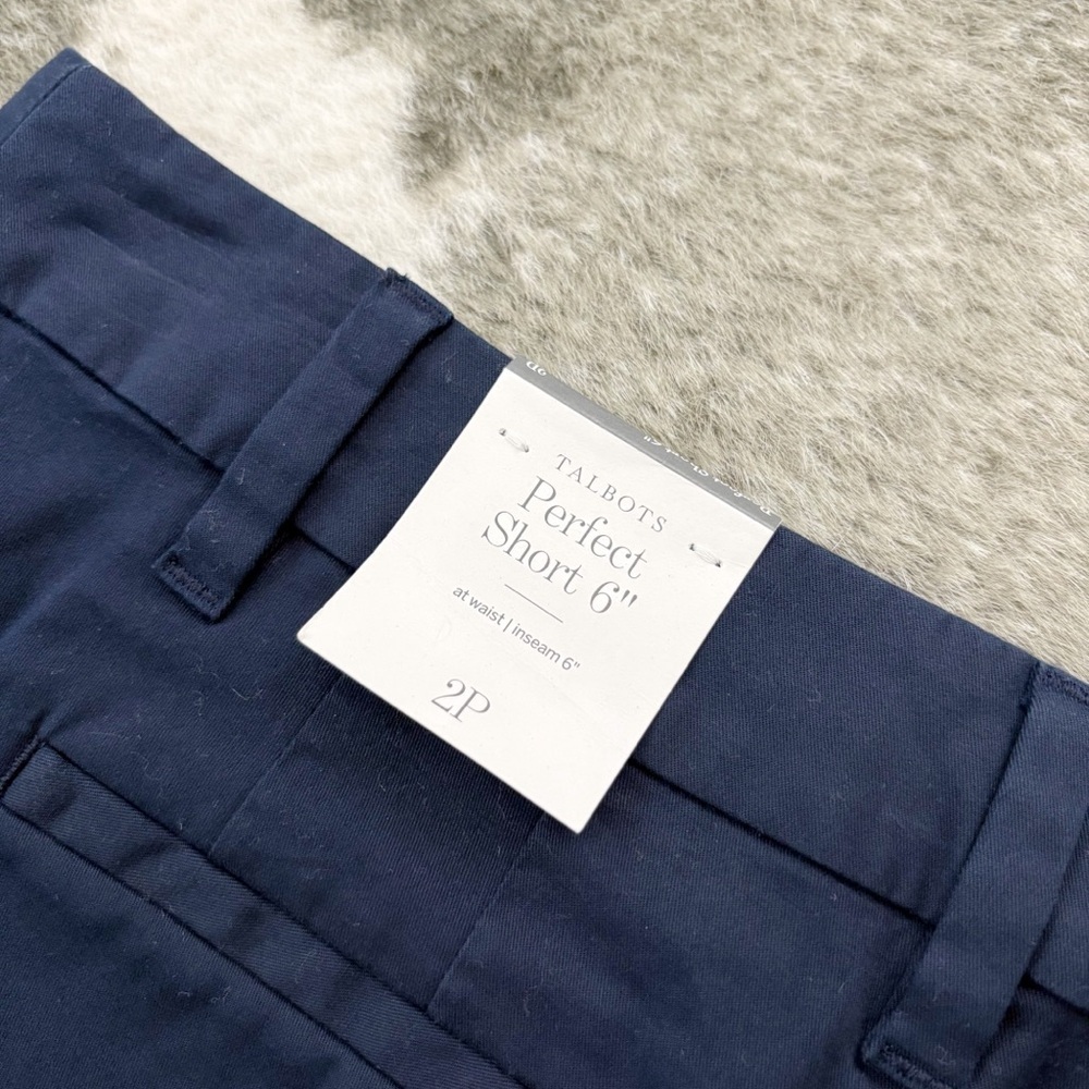 NWT Talbots Perfect Short 6” 2P - Picture 6 of 11